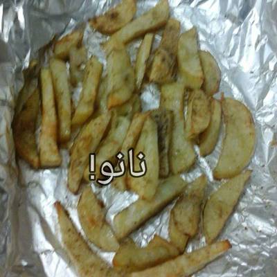  طريقة عمل بطاطس مقليه بالفرن 