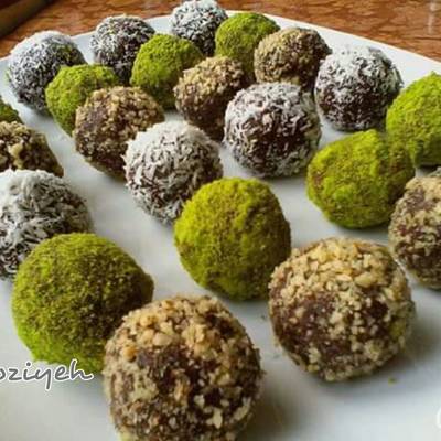  وصفة كرات الشوكولا 