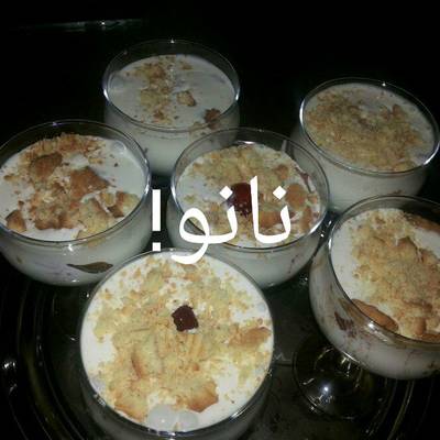  طريقة عمل كاسات البسكويت بالكريم كراميل 