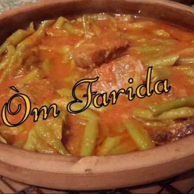  طريقة عمل طاجن الفاصوليا باللحم 