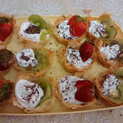  طريقة عمل قوالب الجلاش بالكريمة 