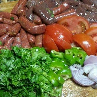  سجق بلدى فى الفرن 