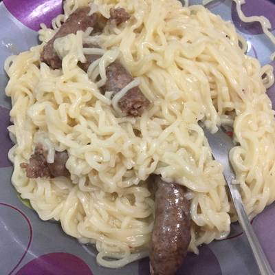  مكرونه نودلز بالسجق الشرقى 