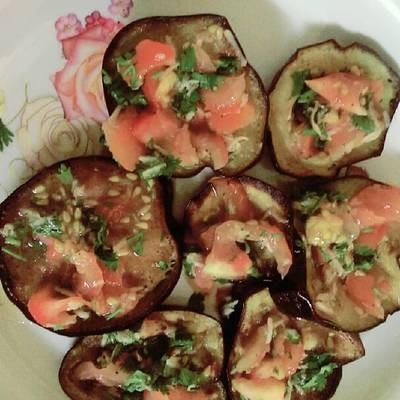  بذنجان بالخلطة 