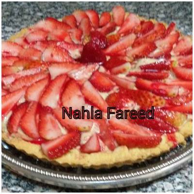  طريقة عمل تارت بالكاسترد والفراولة 