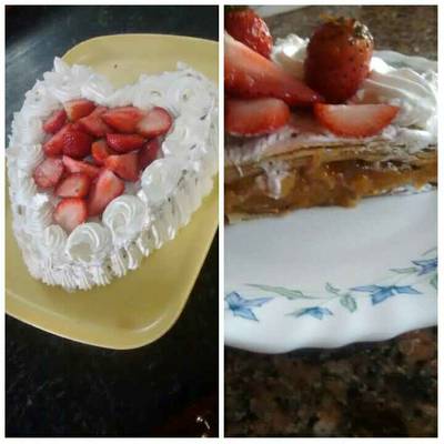  طريقة عمل تورتة الكريب 