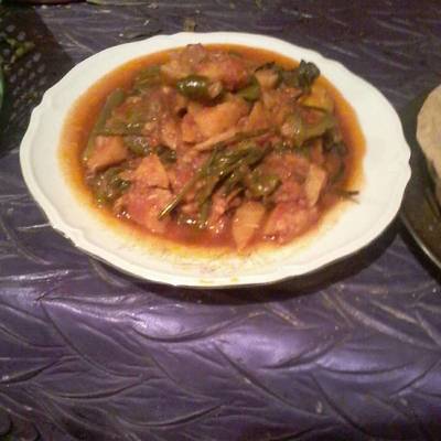  مسقعه بالبطاطس 