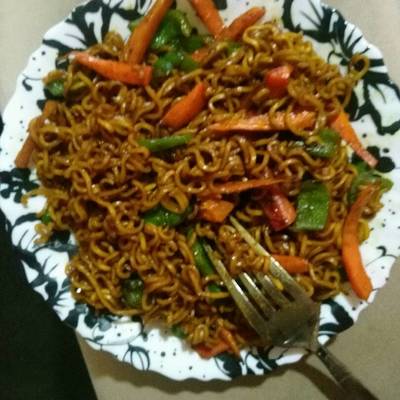  نودلز بالأندومي #اندومي 