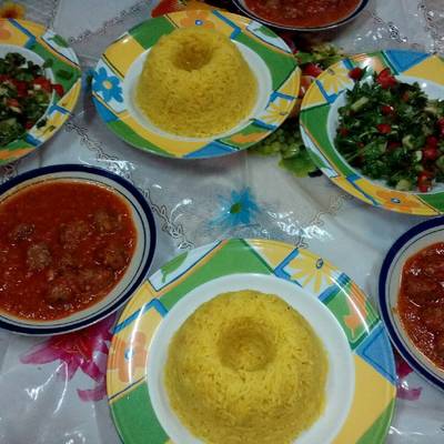  كفته بالصلصه 