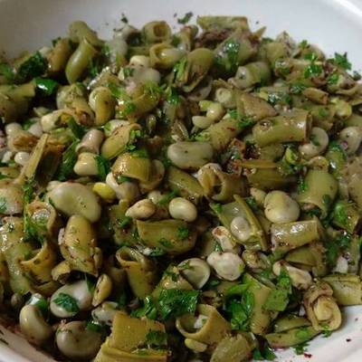  سلطه فول اخضر من اختراعي 