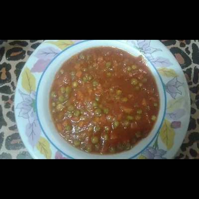  البسلة بالجزر 