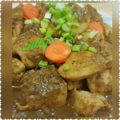  كاري الدجاج الهندي 