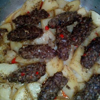  كفته بالبطاطس البيضاء 