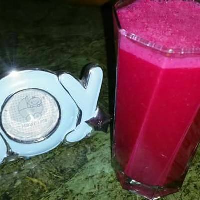  عصير بنجر بالفراوله 