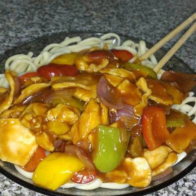  تشيكن سويت اند ساور Chicken Sweet & Sour 