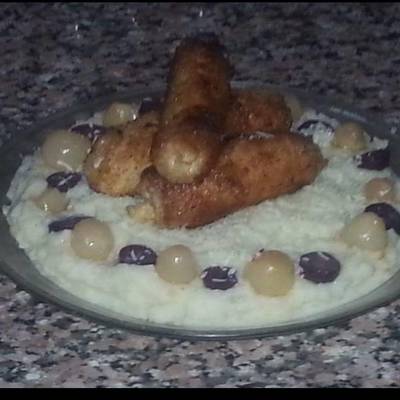  تشيكن رول بالخضار 