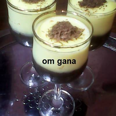  مهلبية الشيكولاتةوالكاسترد 