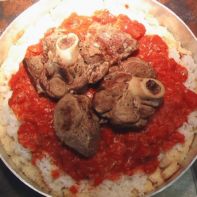  فته باللحم الضأن 