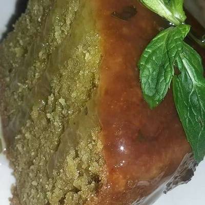  كيكة النعناع الاخضر 