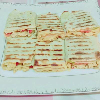  شاورما فراخ بعيش التورتيلا 