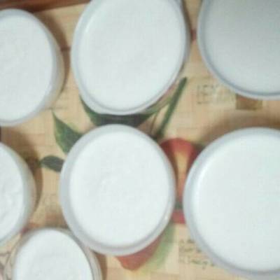  زبادي بيتي بالقشطه 