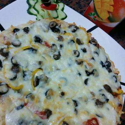  بيتزا بالخضار 