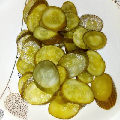  مخلل الخيار السوري بدون خل 