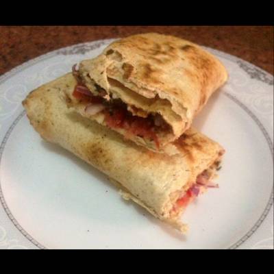  ساندوتش الزعتر والموزاريلا 