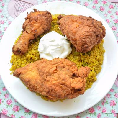  دجاج كنتاكي في البيت 