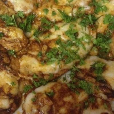  بانيه بالبربكيو وخليط الجبن 