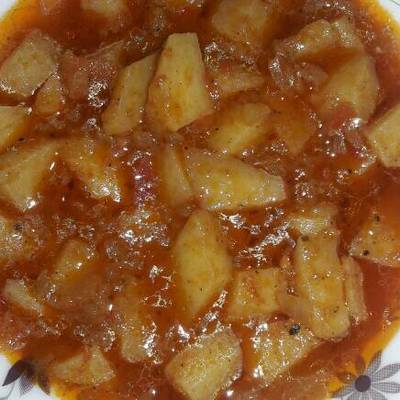  بطاطس مکعبات 