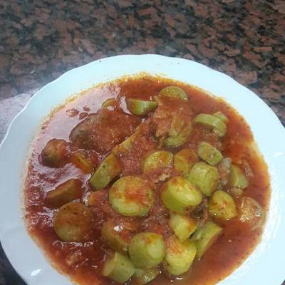  كوسة باللحمة 