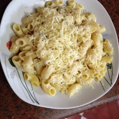  مكرونه بصوص الكريمه والمشروم 