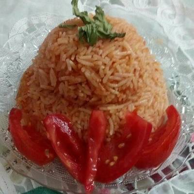  ارز بالطماطم 