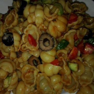  سلطة مكرونة 