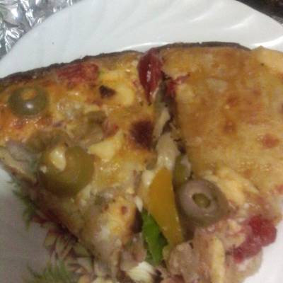  بيتزا بحشوة 