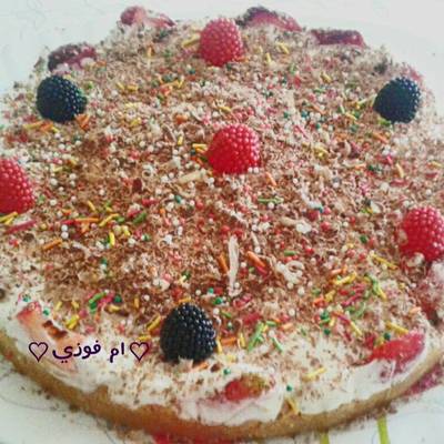  تشيز كيك سهل وسريع ومن دون صينية خاصة 