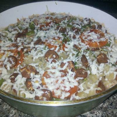  معكرونه بالفرن 