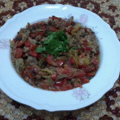  شاورما اللحم بالزبادى 