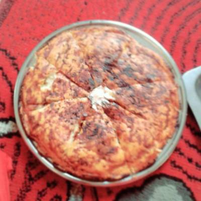  بيتزا بعجينة الفطير اختراعي 