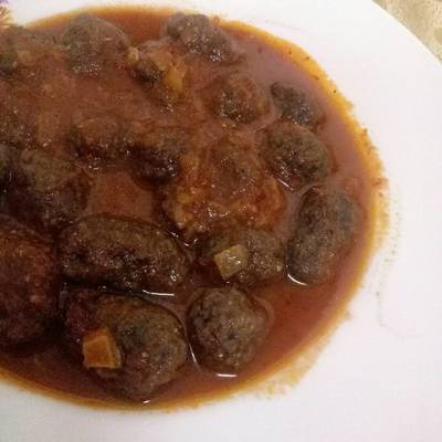  كفتة بالصلصة 