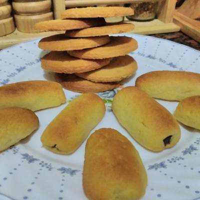  بسكويت سادة وبالتمر 