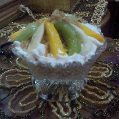  كنافه بالمانجو 