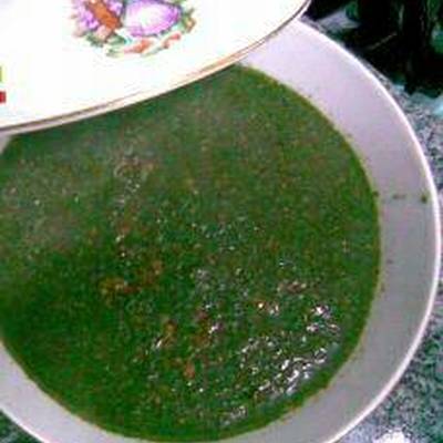  ملوخيه باللحمه ع طريقتى 