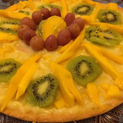  تارت بالكاسترد والفواكه 