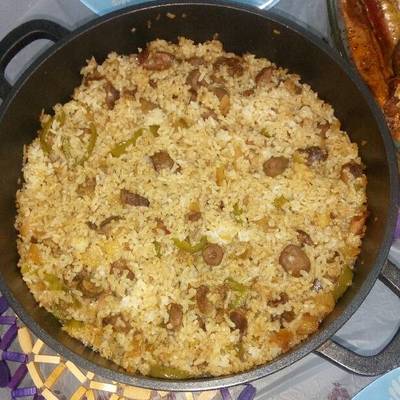  أرز بالكبد و القوانص 