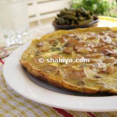  طريقة عمل عجة المشروم 