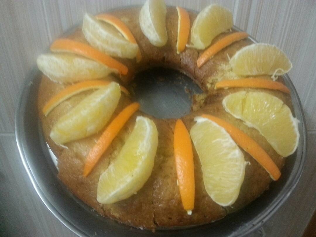  #كيكة_ناجحة كيك البرتقال 