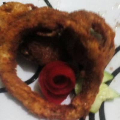  حلقات البصل المقرمشة 