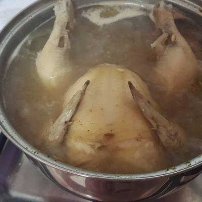  حساء الدجاج 